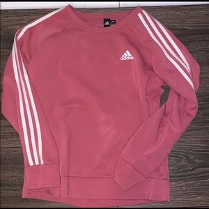 Mauve adidas pullover